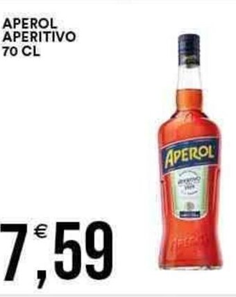 Vantaggio Cash&Carry APEROL APERITIVO 70 CL offerta