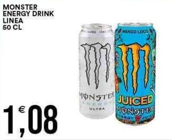 MONSTER ENERGY DRINK LINEA 50 CL