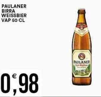 Vantaggio Cash&Carry PAULANER BIRRA WEISSBIER VAP 50 CL offerta