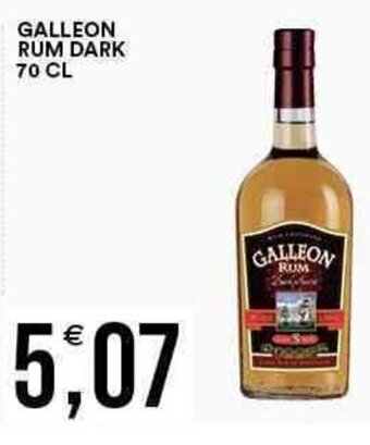 GALLEON RUM DARK 70 CL