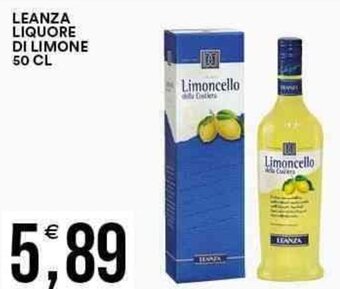 Vantaggio Cash&Carry LEANZA LIQUORE DI LIMONE 50 CL offerta