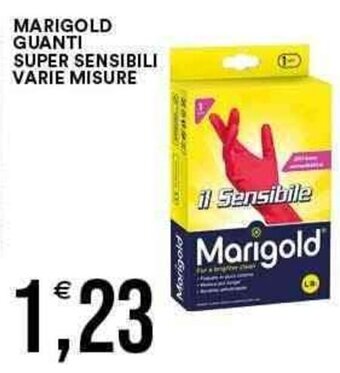Vantaggio Cash&Carry MARIGOLD GUANTI SUPER SENSIBILI VARIE MISURE offerta