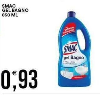 Vantaggio Cash&Carry SMAC GEL BAGNO 850 ML offerta
