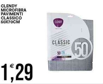 Vantaggio Cash&Carry CLENDY MICROFIBRA PAVIMENTI CLASSICO 50X70CM offerta