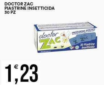 Vantaggio Cash&Carry DOCTOR ZAC PIASTRINE INSETTICIDA 30 PZ offerta