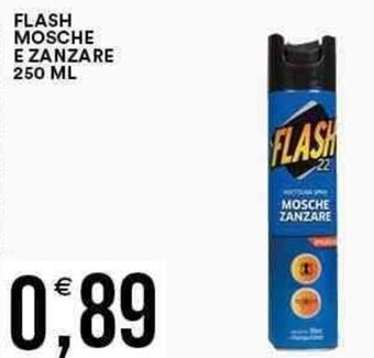 Vantaggio Cash&Carry FLASH MOSCHE E ZANZARE 250 ML offerta