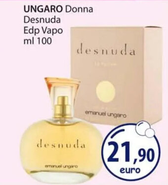 Acqua & Sapone UNGARO Donna Desnuda Edp Vapo ml 100 offerta