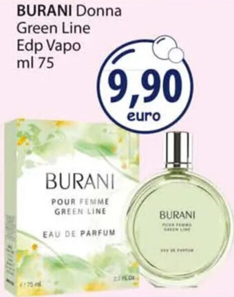 Acqua & Sapone BURANI Donna Green Line Edp Vapo ml 75 offerta