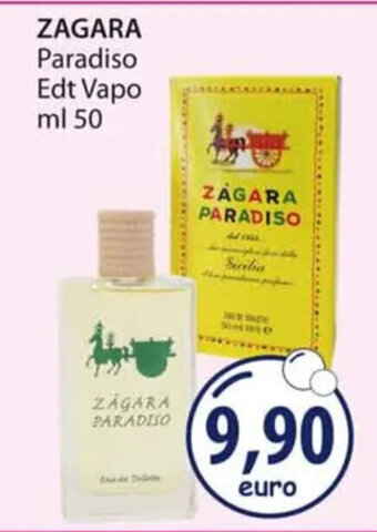 ZAGARA Paradiso Edt Vapo ml 50