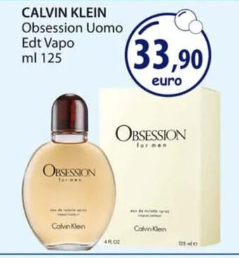 Acqua & Sapone CALVIN KLEIN Obsession Uomo Edt Vapo ml 125 offerta