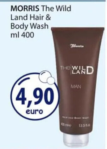 Acqua & Sapone MORRIS The Wild Land Hair & Body Wash ml 400 offerta