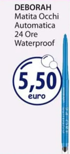 Acqua & Sapone DEBORAH Matita Occhi Automatica 24 Ore Waterproof offerta