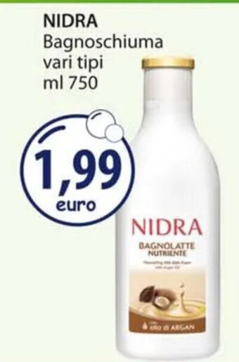 Acqua & Sapone NIDRA Bagnoschiuma vari tipi ml 750 offerta