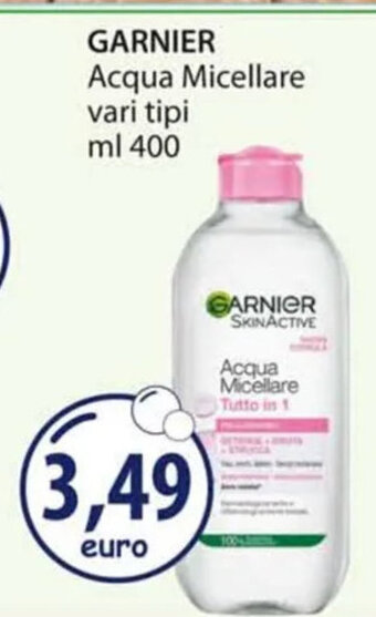 Acqua & Sapone GARNIER Acqua Micellare vari tipi ml 400 offerta