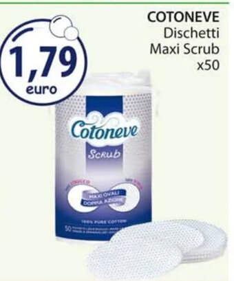 Acqua & Sapone COTONEVE Dischetti Maxi Scrub x50 offerta