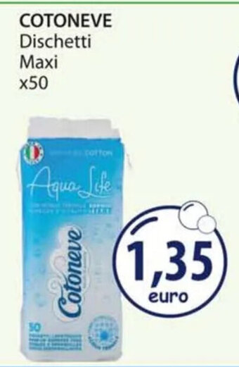 Acqua & Sapone COTONEVE Dischetti Maxi x50 offerta