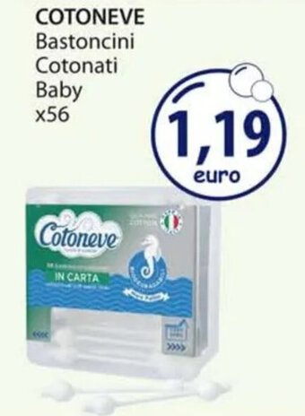 Acqua & Sapone COTONEVE Bastoncini Cotonati Baby x56 offerta