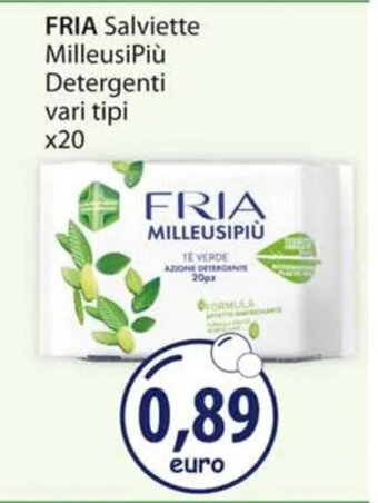 Acqua & Sapone FRIA Salviette MilleusiPiù Detergenti vari tipi x20 offerta