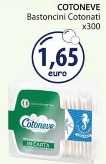 Acqua & Sapone COTONEVE Bastoncini Cotonati x300 offerta