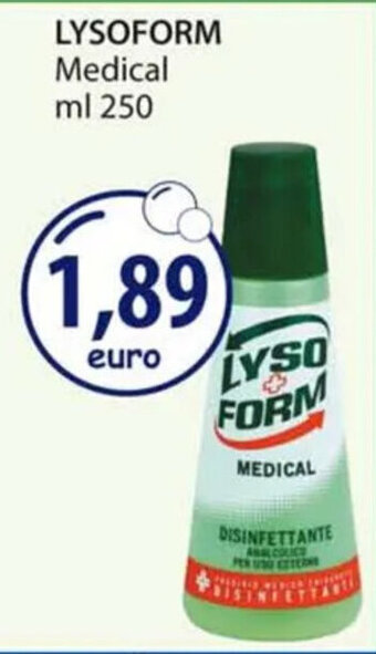 Acqua & Sapone LYSOFORM Medical ml 250 offerta