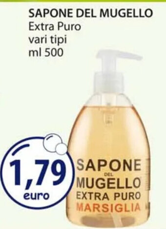 Acqua & Sapone SAPONE DEL MUGELLO Extra Puro vari tipi ml 500 offerta