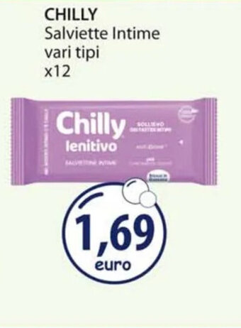 Acqua & Sapone CHILLY Salviette Intime vari tipi x12 offerta
