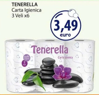 Acqua & Sapone TENERELLA Carta Igienica 3 Veli x6 offerta