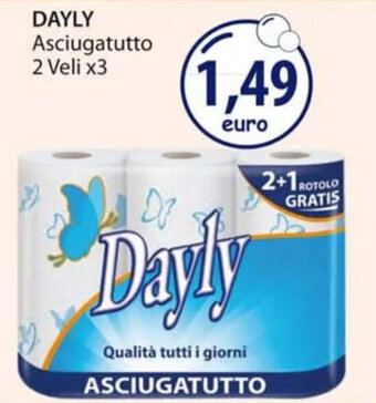 Acqua & Sapone DAYLY Asciugatutto 2 Veli x3 offerta