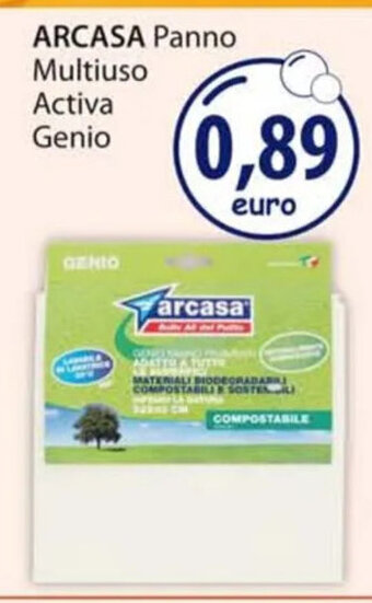 Acqua & Sapone ARCASA Panno Multiuso Activa Genio offerta