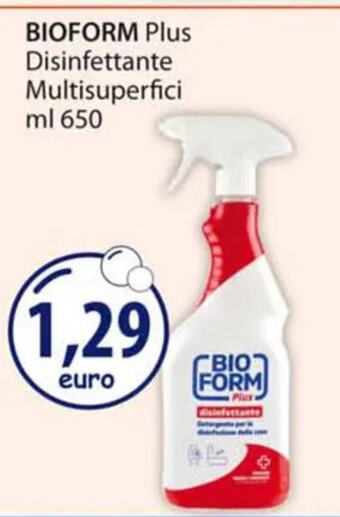 Acqua & Sapone BIOFORM Plus Disinfettante Multisuperfici ml 650 offerta