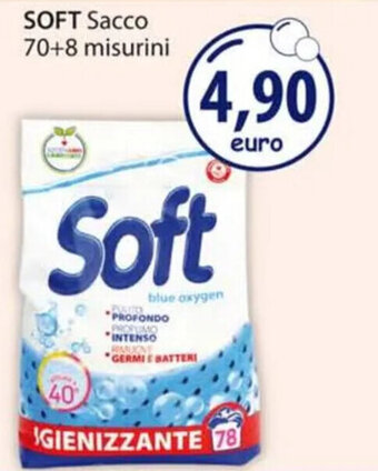 Acqua & Sapone SOFT Sacco 70+8 misurini offerta