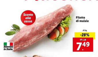 Lidl Filetto di maiale offerta