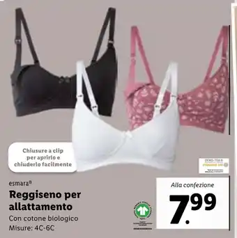Lidl esmara® Reggiseno per allattamento offerta