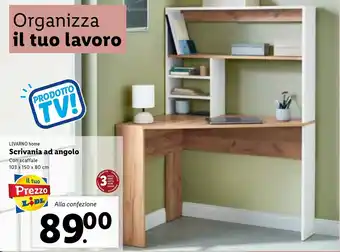 Lidl LIVARNO home Scrivania ad angolo offerta