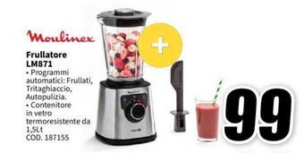 MediaWorld Moulinex Frullatore LM871 offerta