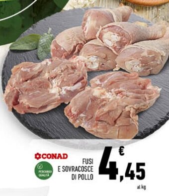 Conad FUSI E SOVRACOSCE DI POLLO offerta