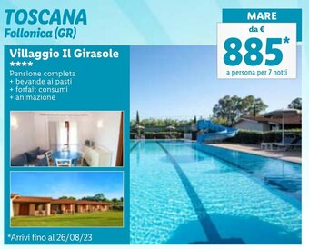 Lidl Villaggio Il Girasole offerta