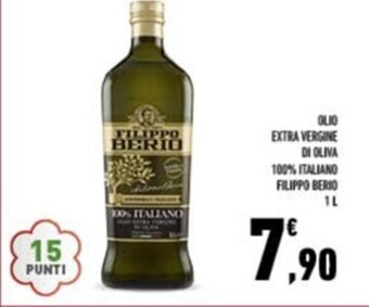 Conad OLIO EXTRA VERGINE DI OLIVA 100% ITALIANO FILIPPO BERIO 1 L offerta