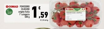 Conad CONAD POMODORO CILIEGINO 500 g offerta
