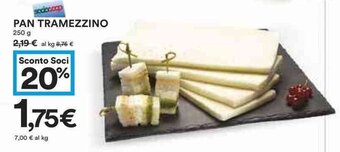 Coop PAN TRAMEZZINO 250 g offerta