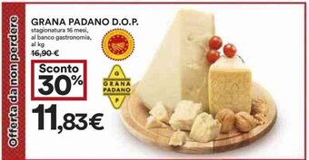 Coop GRANA PADANO D.O.P. offerta