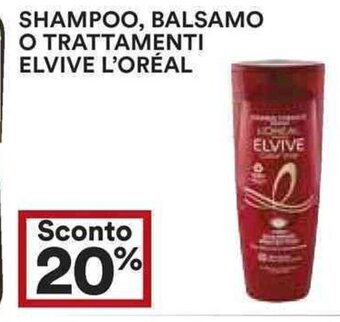 Coop SHAMPOO, BALSAMO O TRATTAMENTI ELVIVE L'ORÉAL offerta