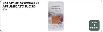Coop SALMONE NORVEGESE AFFUMICATO FJORD 50 g offerta