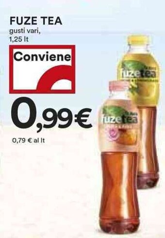 Coop FUZE TEA gusti vari, 1,25 Lt offerta