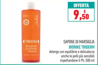SAPONE DI MARSIGLIA BIONIKE TRIDERM 500 ml