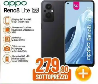Expert oppo Reno8 Lite 5G offerta