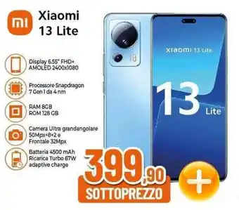 Expert Xiaomi 13 Lite offerta
