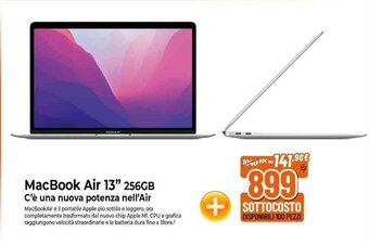 Expert MacBook Air 13" 256GB offerta