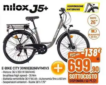 Expert E-BIKE CITY 30NXEB266VFMIV3 offerta