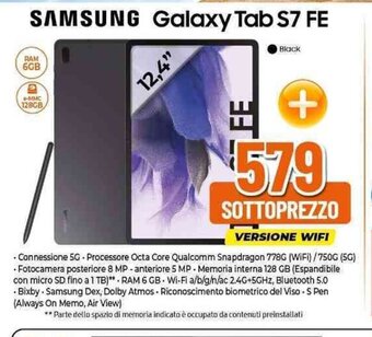 Expert SAMSUNG Galaxy Tab S7 FE offerta